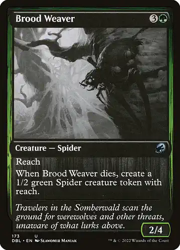 Brood Weaver - dbl Spoiler