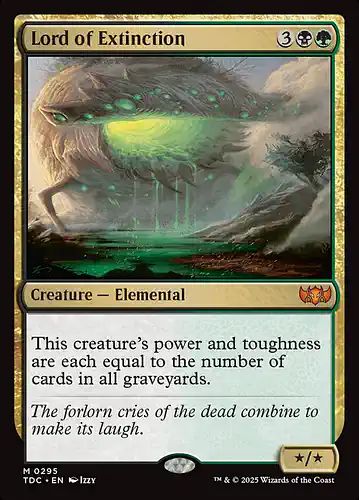 Lord of Extinction - tdc Spoiler