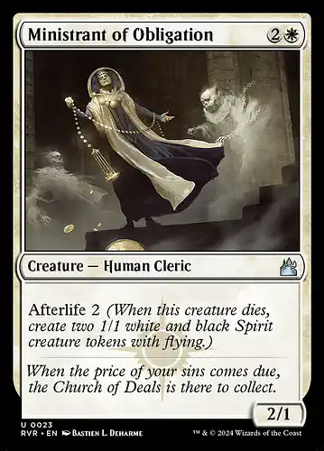 Ministrant of Obligation - rvr Spoiler