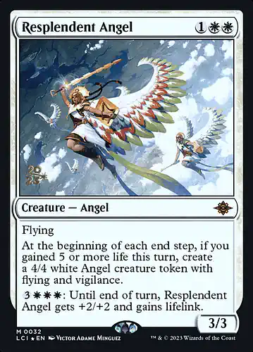 Resplendent Angel - lci Spoiler
