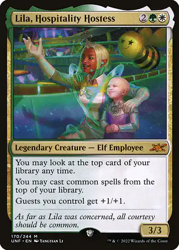 Lila, Hospitality Hostess - unf Spoiler