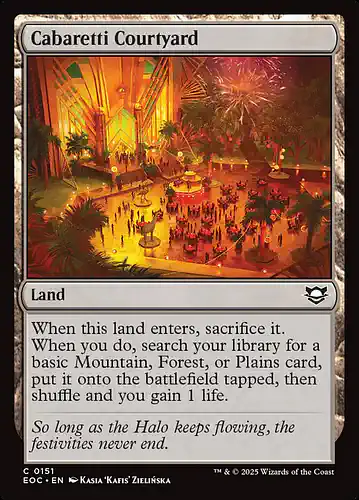 Cabaretti Courtyard - eoc Spoiler