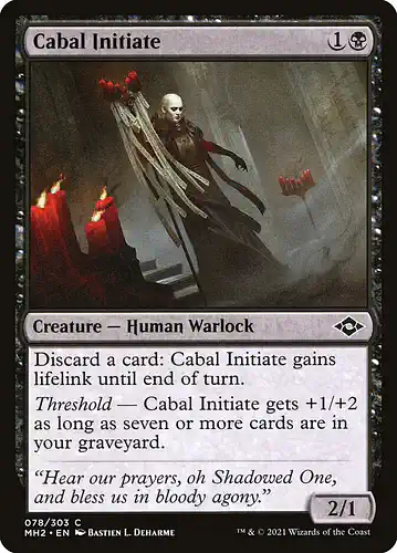 Cabal Initiate - mh2 Spoiler