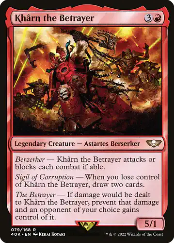 Khârn the Betrayer - 40k Spoiler
