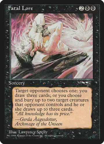 Fatal Lore - all Spoiler