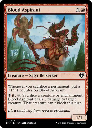 Blood Aspirant - cmm Spoiler