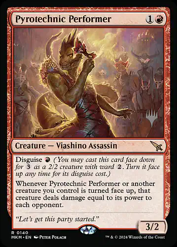 Pyrotechnic Performer - mkm Spoiler