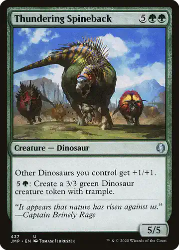 Thundering Spineback - jmp Spoiler