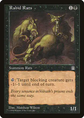 Rabid Rats - sth Spoiler