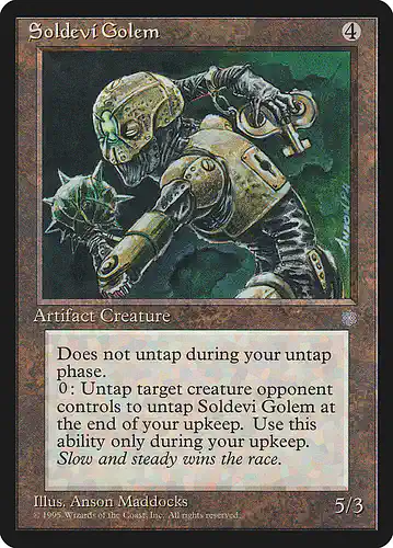 Soldevi Golem - ice Spoiler