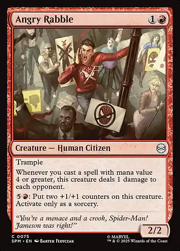 Angry Rabble - spm Spoiler