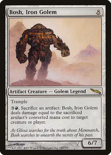 Bosh, Iron Golem - mrd Spoiler