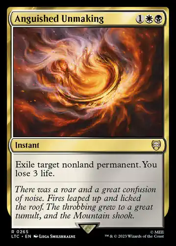 Anguished Unmaking - ltc Spoiler
