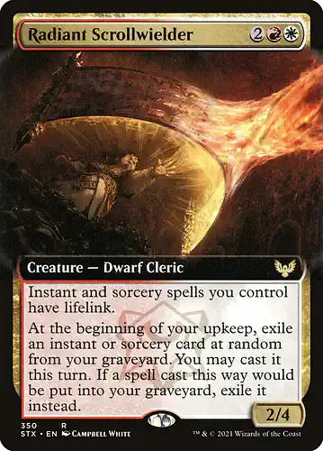 Radiant Scrollwielder - stx Spoiler