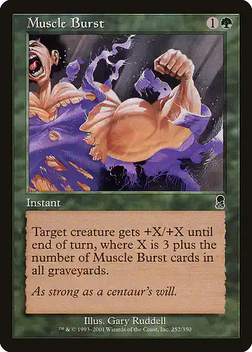 Muscle Burst - ody Spoiler