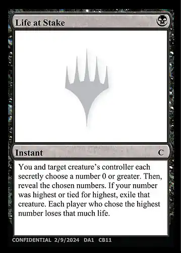 Life at Stake - unk Spoiler
