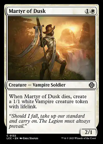 Martyr of Dusk - lcc Spoiler
