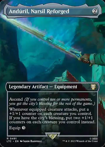 Andúril, Narsil Reforged - ltc Spoiler