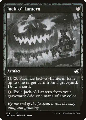 Jack-o'-Lantern - dbl Spoiler