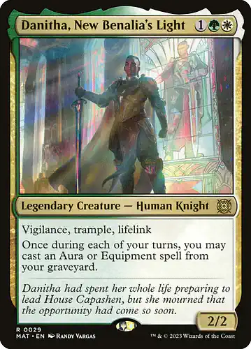 Danitha, New Benalia's Light - mat Spoiler