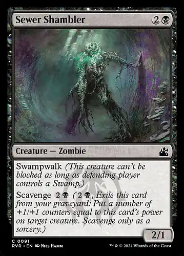 Sewer Shambler - rvr Spoiler