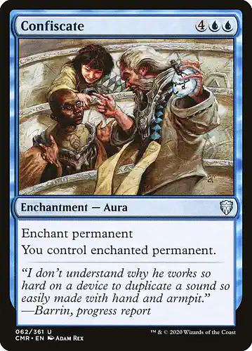 Confiscate - cmr Spoiler