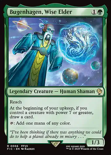 Bugenhagen, Wise Elder - fic Spoiler