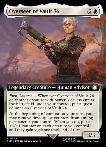 Overseer of Vault 76 - pip Spoiler