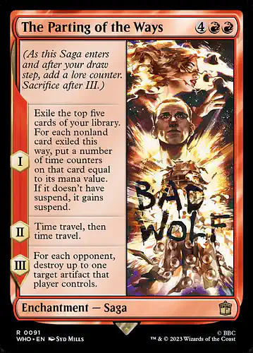 The Parting of the Ways - who Spoiler
