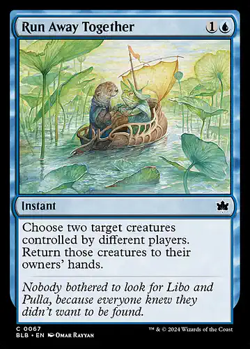 Run Away Together - blb Spoiler