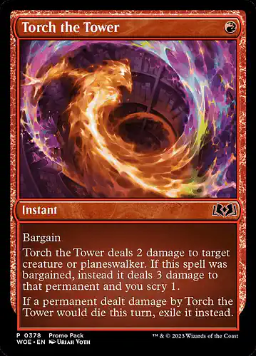Torch the Tower - woe Spoiler