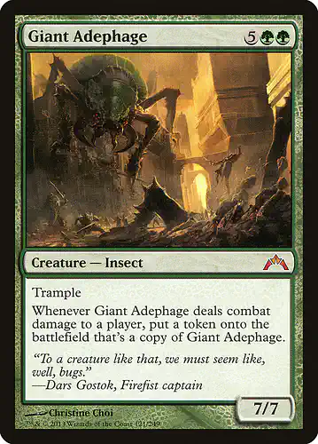 Giant Adephage - gtc Spoiler