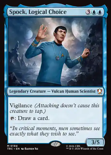 Spock, Logical Choice - trc Spoiler