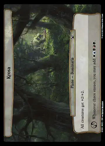 Krosa - moc Spoiler
