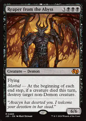 Reaper from the Abyss - j25 Spoiler