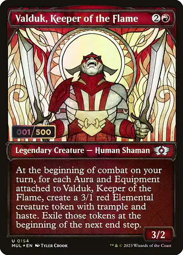 Valduk, Keeper of the Flame - mul Spoiler