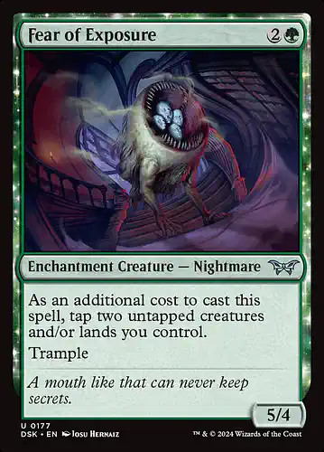 Fear of Exposure - dsk Spoiler