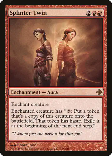 Splinter Twin - roe Spoiler