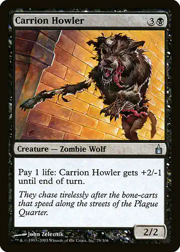 Carrion Howler - rav Spoiler