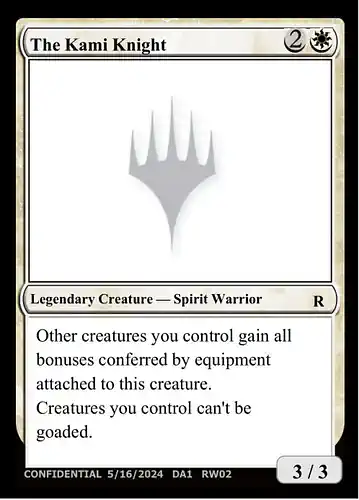 The Kami Knight - unk Spoiler