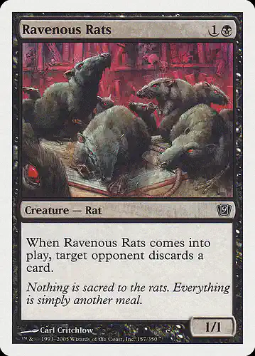Ravenous Rats - 9ed Spoiler