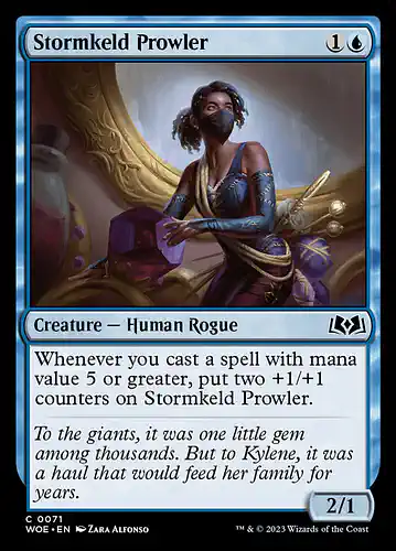Stormkeld Prowler - woe Spoiler