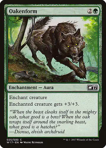 Oakenform - w17 Spoiler