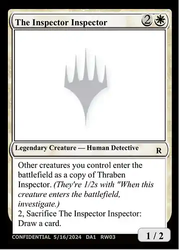 The Inspector Inspector - unk Spoiler