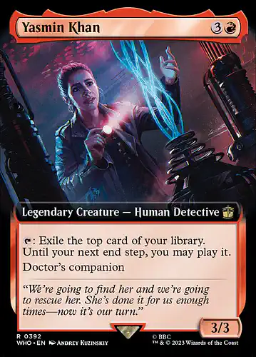 Yasmin Khan - who Spoiler