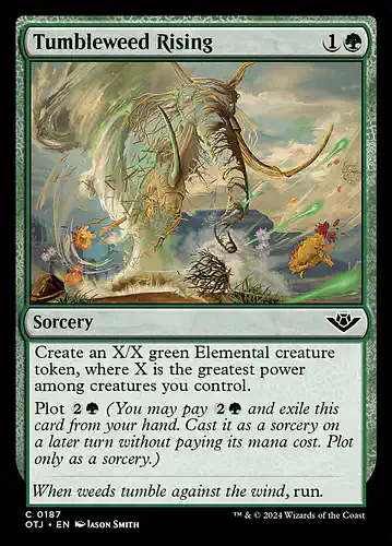 Tumbleweed Rising - otj Spoiler