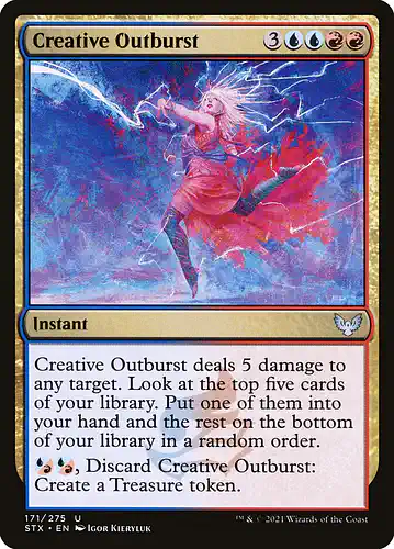 Creative Outburst - stx Spoiler