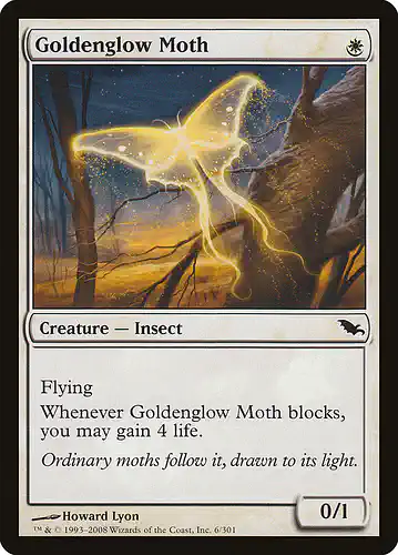 Goldenglow Moth - shm Spoiler