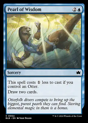 Pearl of Wisdom - blb Spoiler
