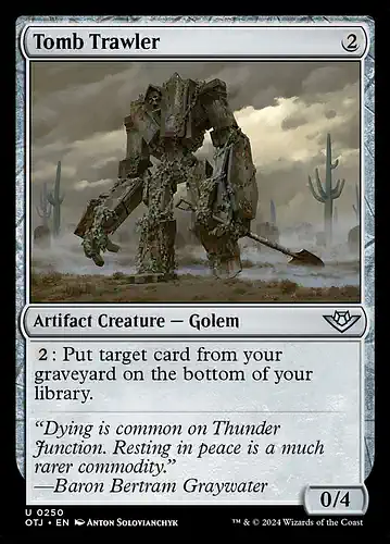 Tomb Trawler - otj Spoiler
